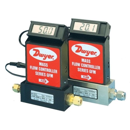 Dwyer GFM-2108 Gas Mass Flow Meter 0-2 LPM SS