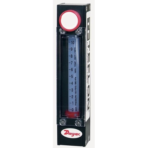 Dwyer TVA-24114 Fluoropolymer Flowmeter 3/4" NPT 11.9 GPM