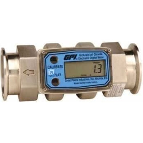 GPI G2S15T09GMB Digital Flowmeter 1.5" Tri-Clover Food Grade
