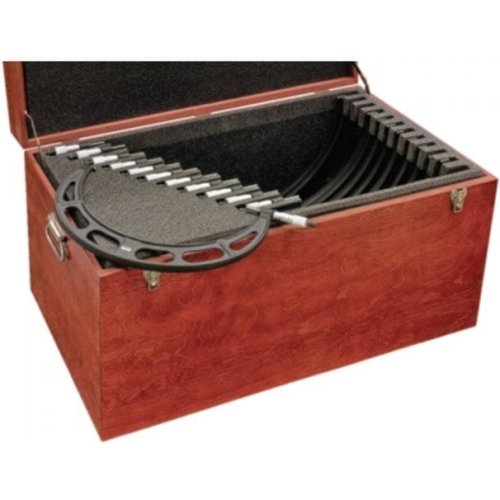 Starrett S436FXRLZ Outside Micrometer Set (Metric/Inch)