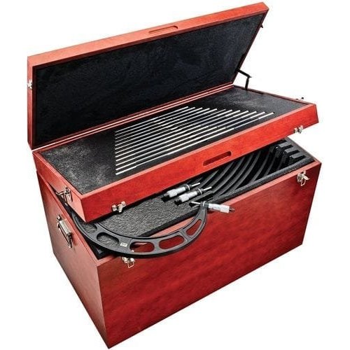 Starrett S436MFXRLZ Outside Micrometer Set