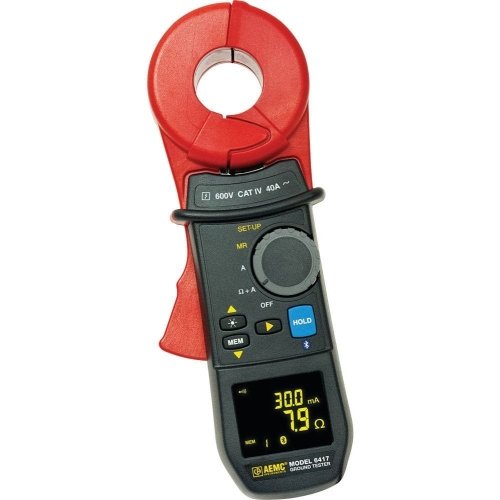 AEMC 6417 Earth Ground Clamp-On Meter Bluetooth 2141.02