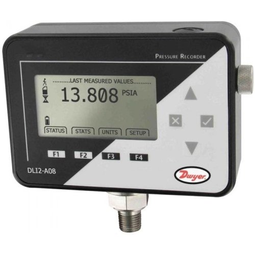 Dwyer DLI2-A08 Absolute Pressure Data Logger 5000 PSI