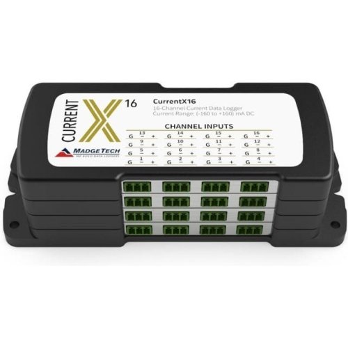MadgeTech CurrentX16 DC Current Data Logger 16 Ch 30mA - CURRENTX16-30MA