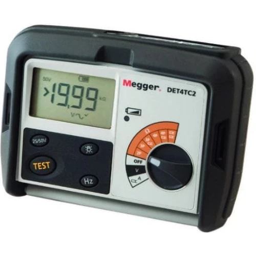 Megger DET4TC2 Earth Tester with Clamp & Leads - 1000-365