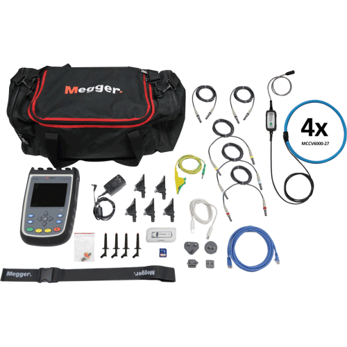 Megger MPQ1000 Power Quality Analyzer (Gold Kit Plus)