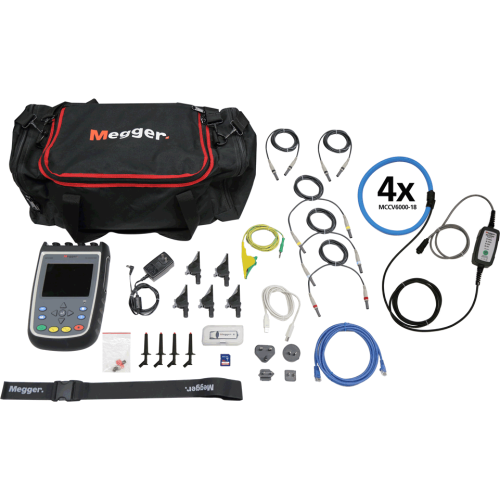 Megger MPQ1000 Power Quality Analyzer (Silver Kit Plus)