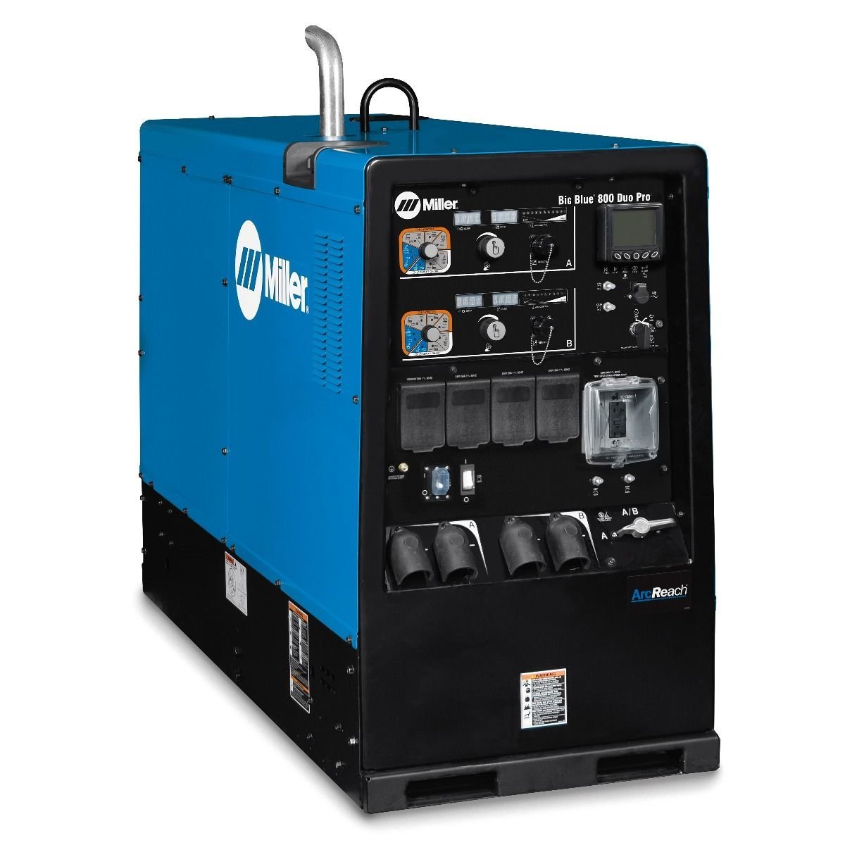 Miller Big Blue 800 Duo Pro Welder/Generator - W/ ArcReach (907751)