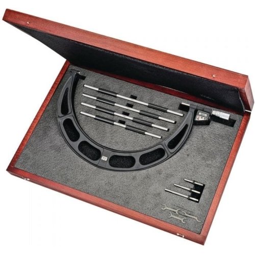 Starrett 714MEDFLZ Anvil Micrometer 300-400mm 11.8-15.7"